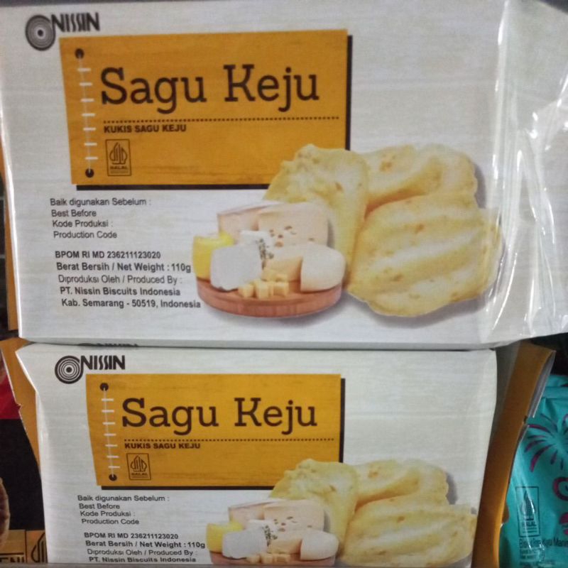 

NISSIN SAGU KEJU COOKIES 110GR