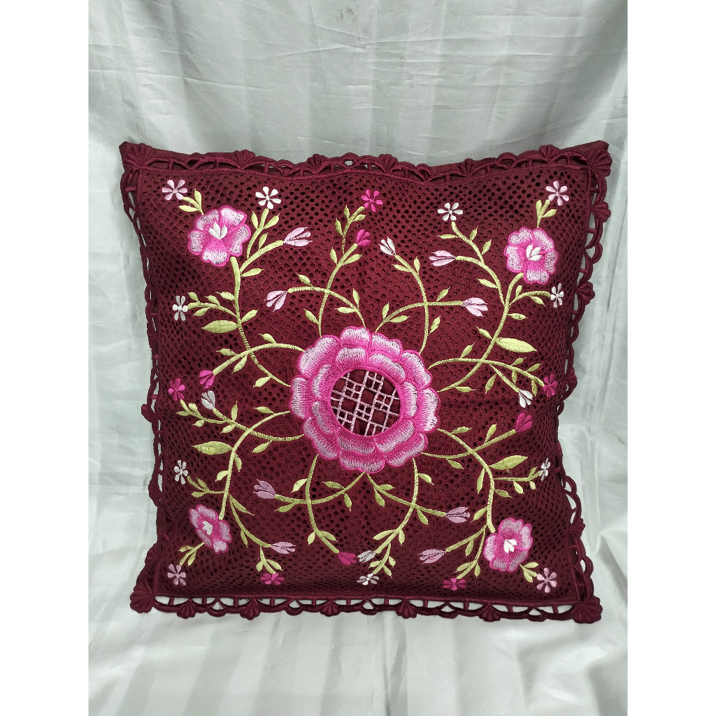 Sarung Bantal Kursi / Sarung Bantal Ruang Tamu / Sarung Bantal Bordir