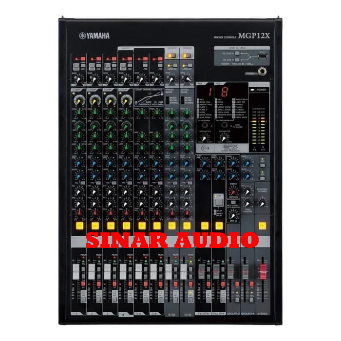 MIXER YAMAHA MGP12X MIXER YAMAHA MGP 12X GRADE A