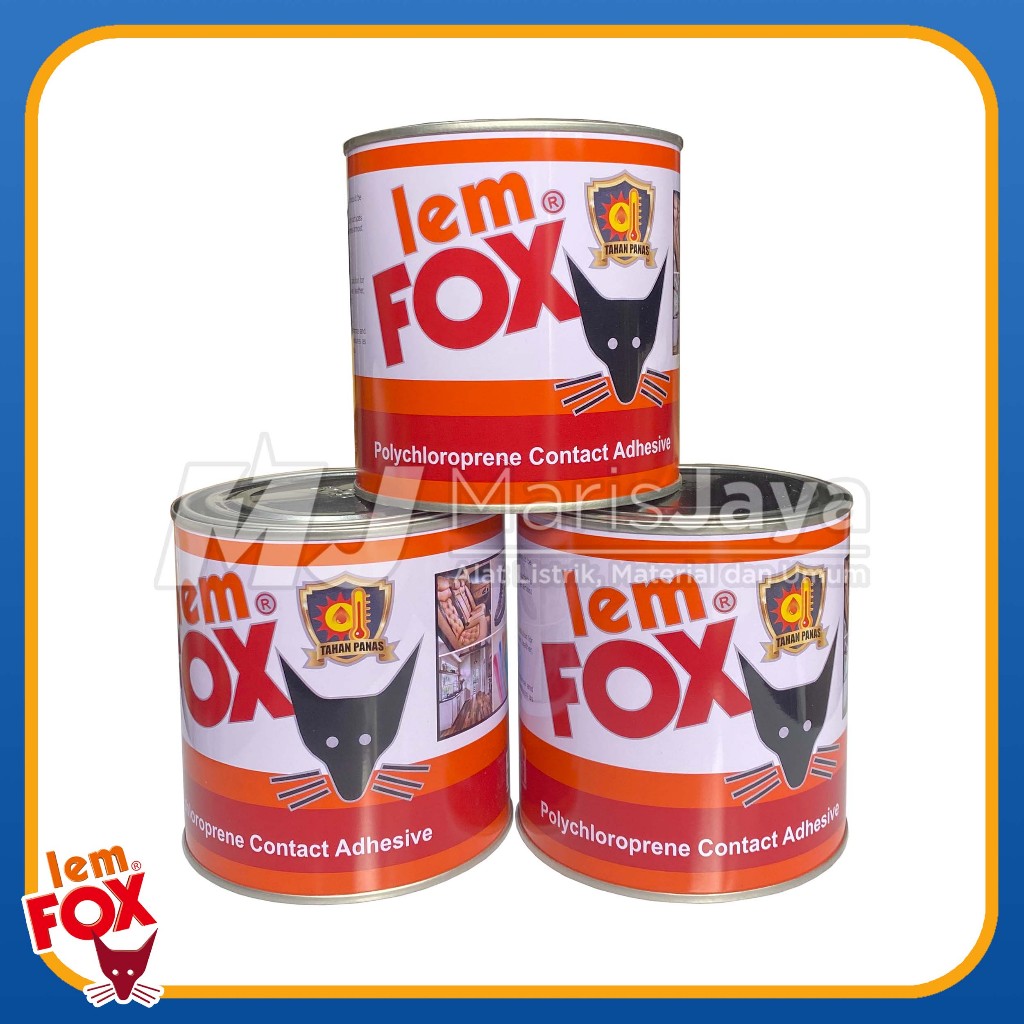 

Lem Fox Kuning (Merah) 600 gram