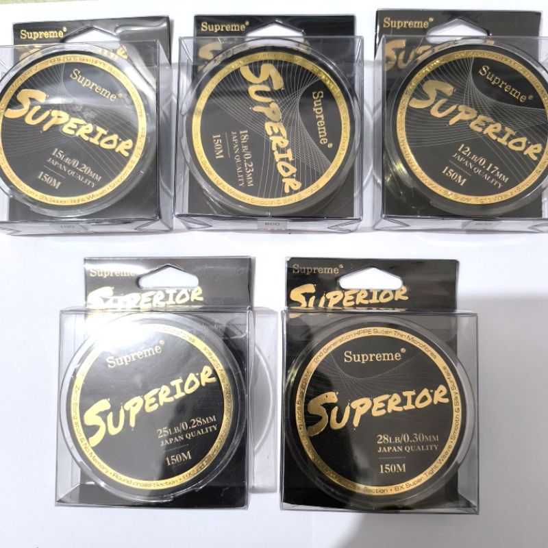 Senar pancing SUPREME SUPERIOR 150M