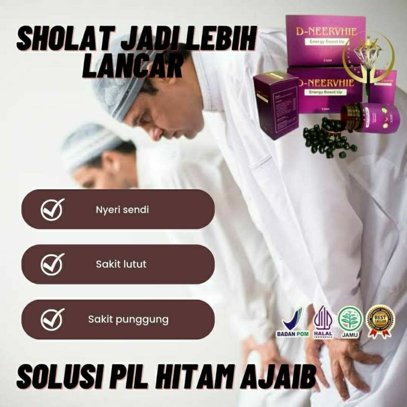 Kapsul Hitam D'Neervhie Asli Original Member Resmi