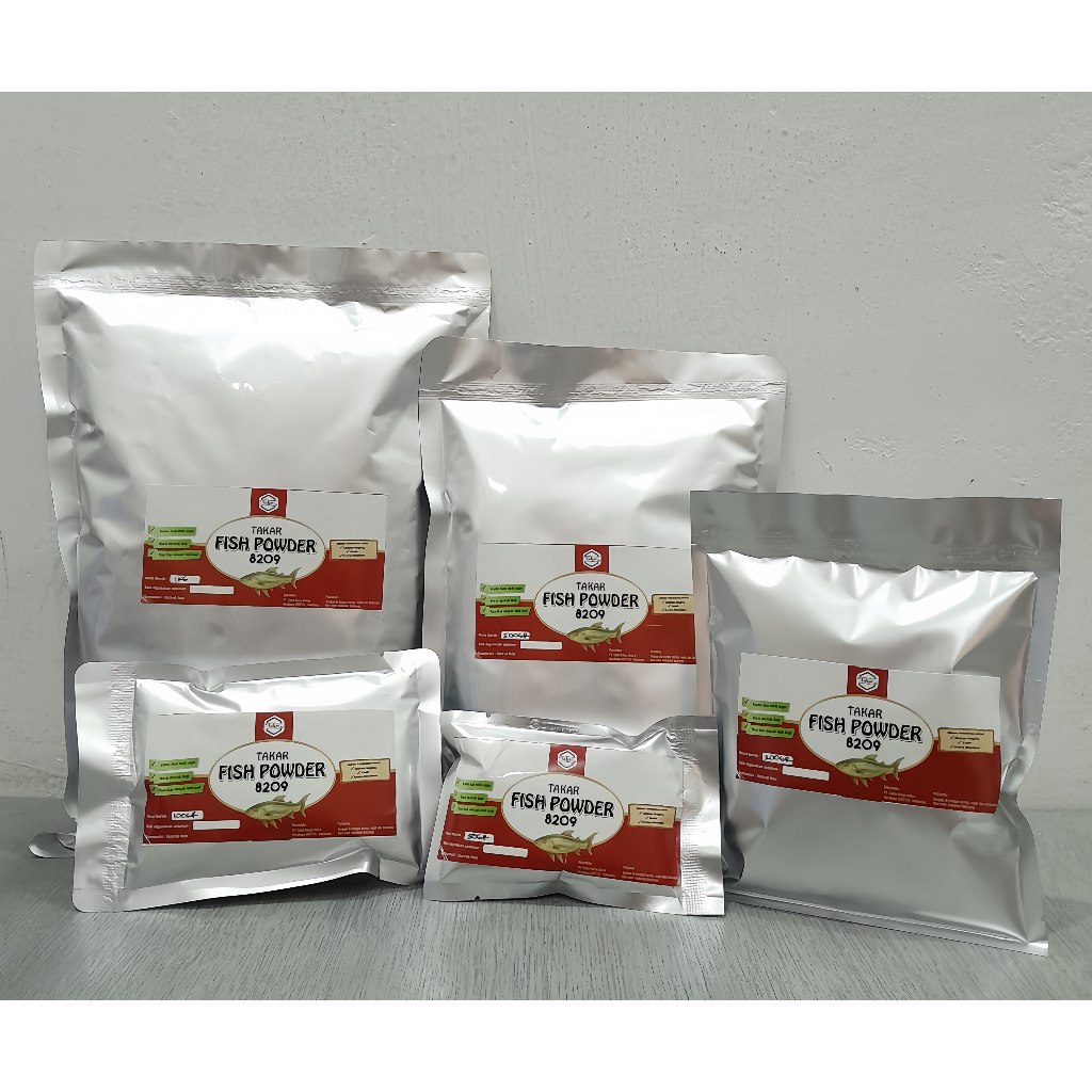 

Takar Fish Powder FP 8209 / Perasa Ikan / Ekstrak Ikan / Bumbu ikan tengiri / Kaldu ikan