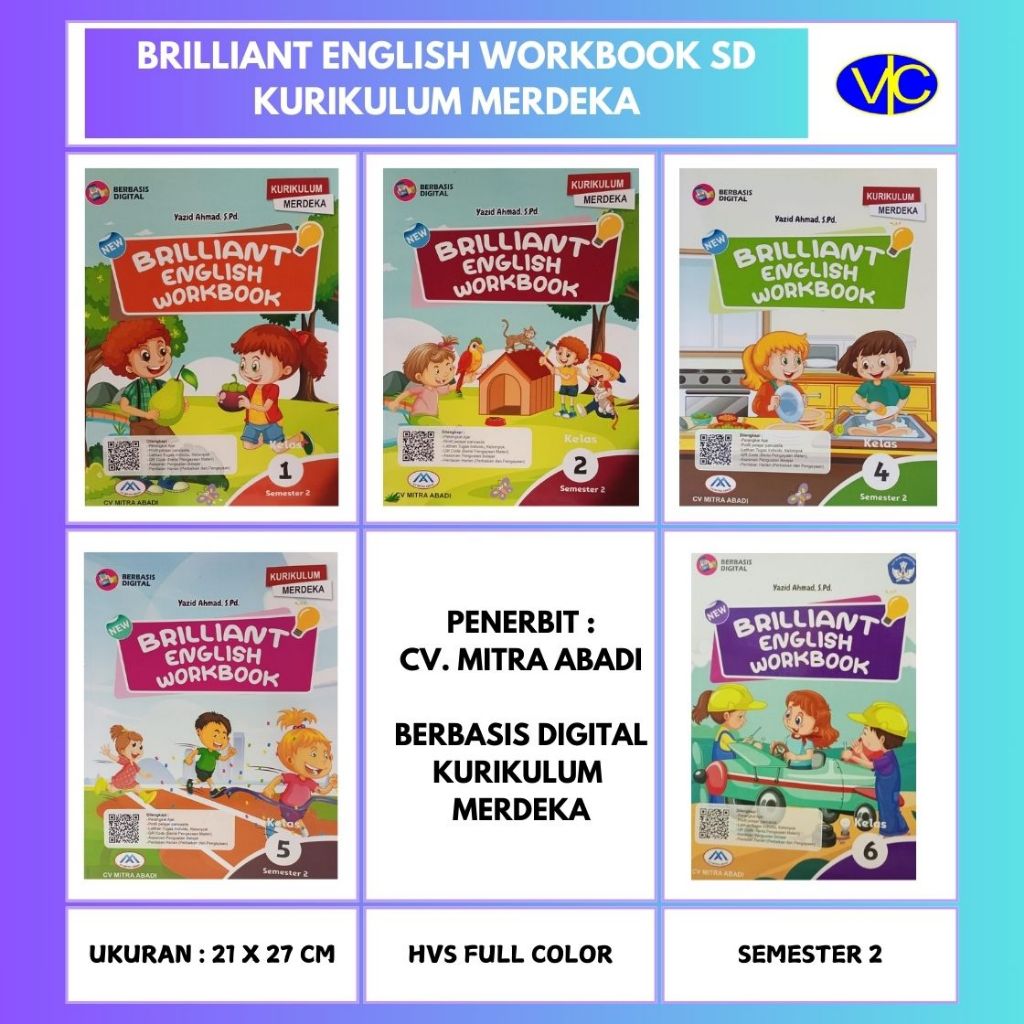 BRILLIANT ENGLISH WORKBOOK SD - MITRA ABADI