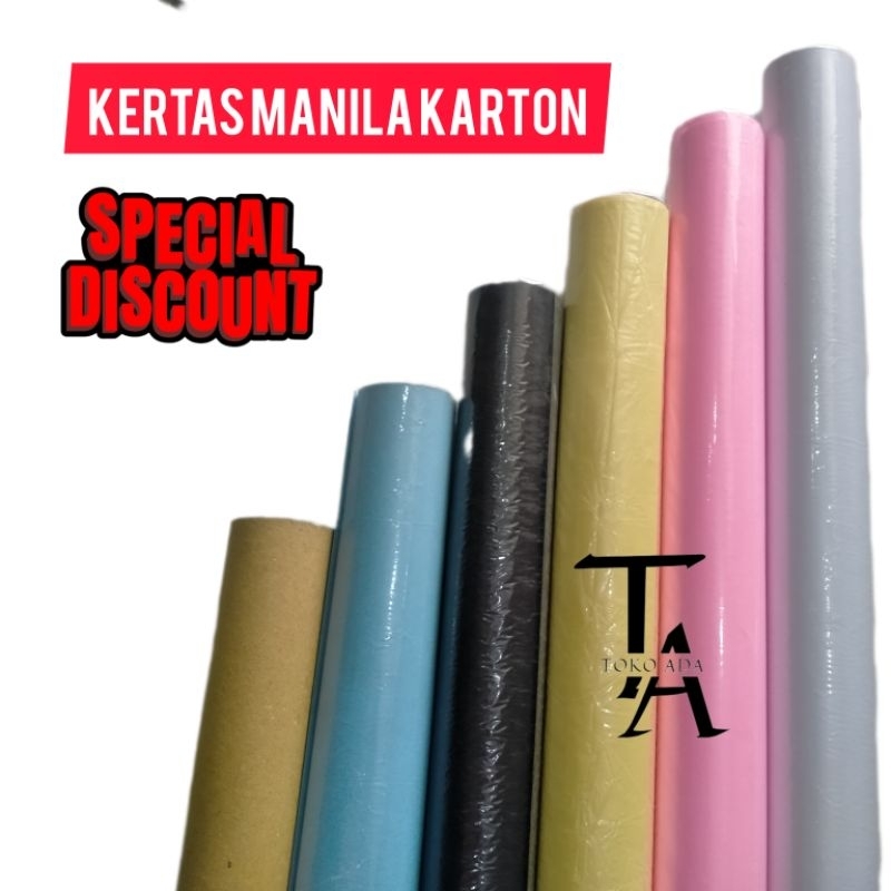 

KERTAS MANILA WARNA KATON 62x88 cm kerajinan kertas sekolah praktek