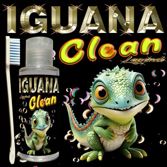 IGUANA CLEAN SABUN SHAMPO PEMBERSIH KULIT HEWAN REPTILE IGUANNA HIJAU MERAH DIAMOND BIRU ALBINO SOA 
