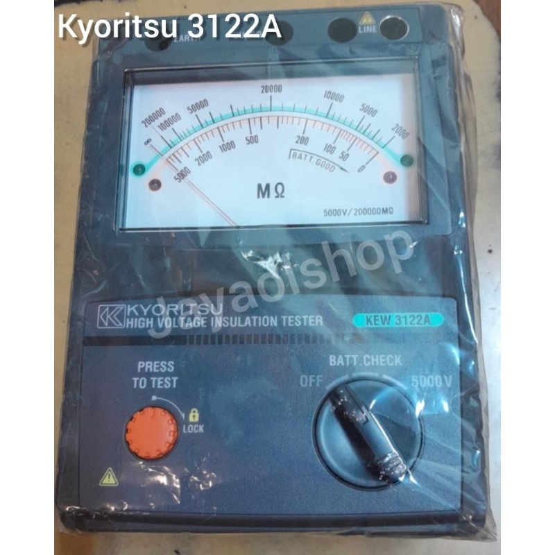 High Voltage Insulation Tester / Meger Tester Kyoritsu 3122A