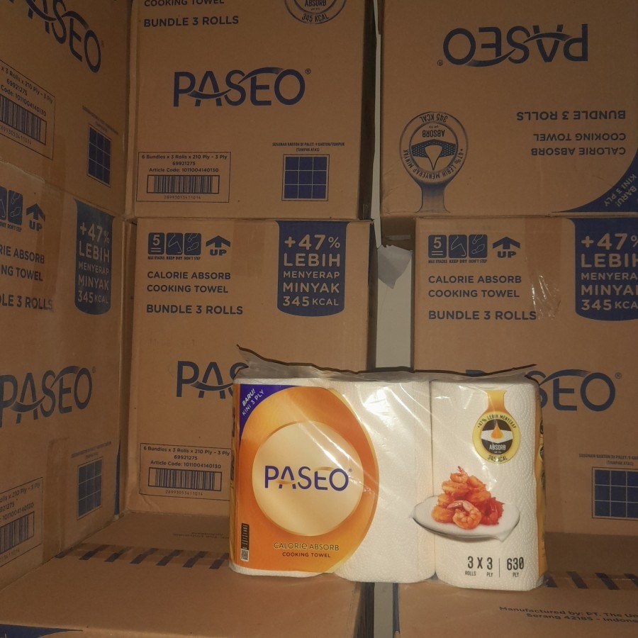 1 DUS TISSUE PASEO KITCHEN TOWEL SERAP MINYAK MAKANAN