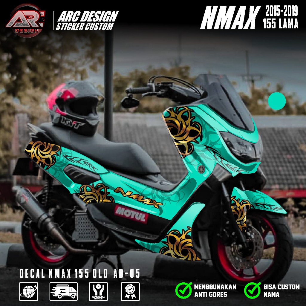 (COD) TERBARU Decal Sticker Yamaha Nmax 155 Old Full body - Stiker Skotlet Variasi Modifikasi Nmax L