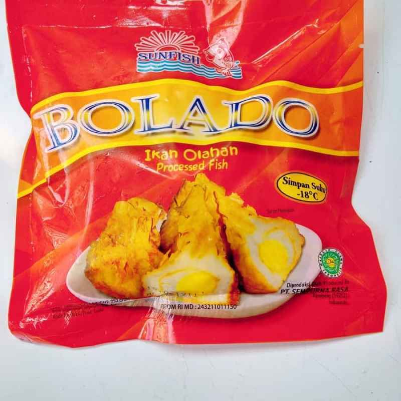 

SUNFISH BOLADO IKAN OLAHAN 250GR