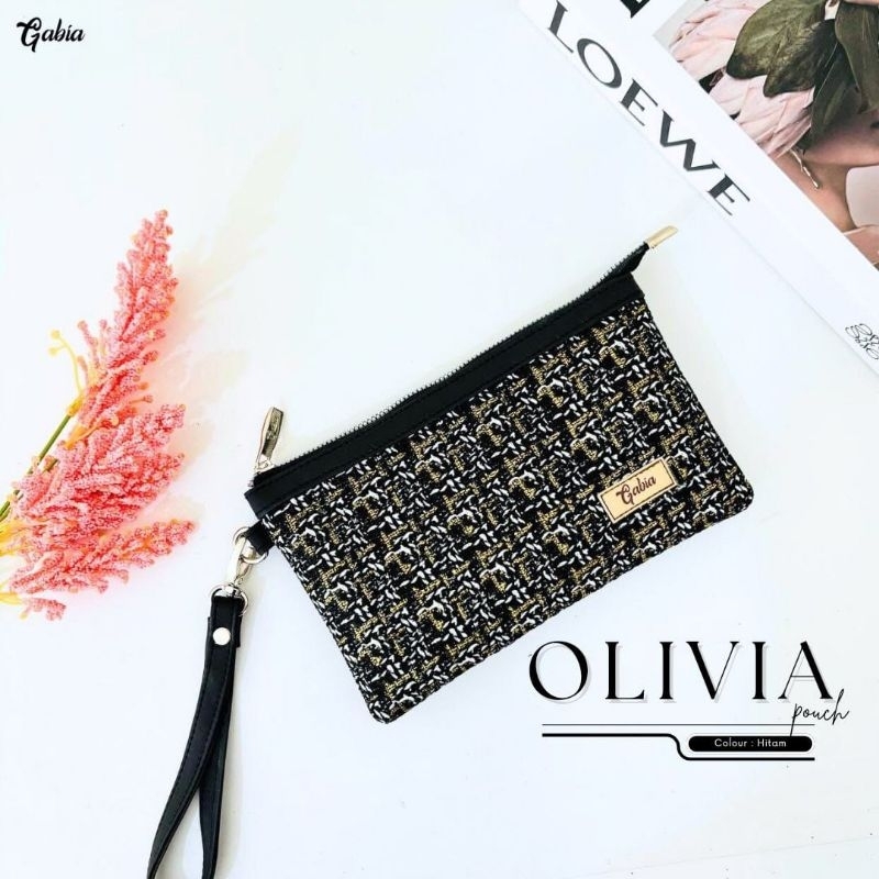 Olivia Pouch Dompet Rajut Dompet Panjang Wanita Kekinian Dompet Cewek Muat Banyak