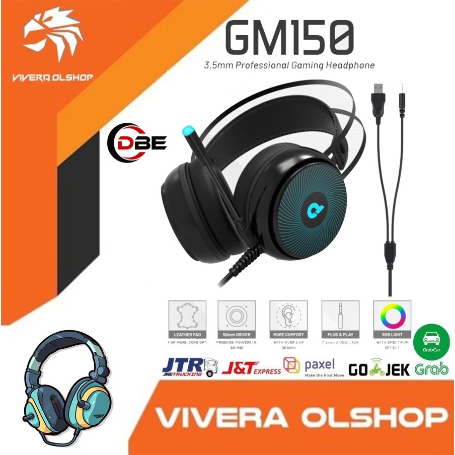 Gaming Headphone dbe GM 150 - DBE GM150 3.5mm Professional