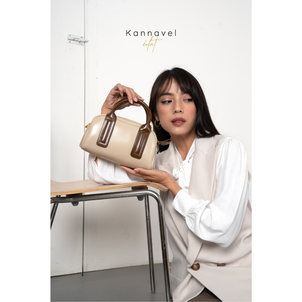 KANNAVEL ECLAT - Aelen Sling Bag / Hand Bag / Tas Wanita Korean Style PU