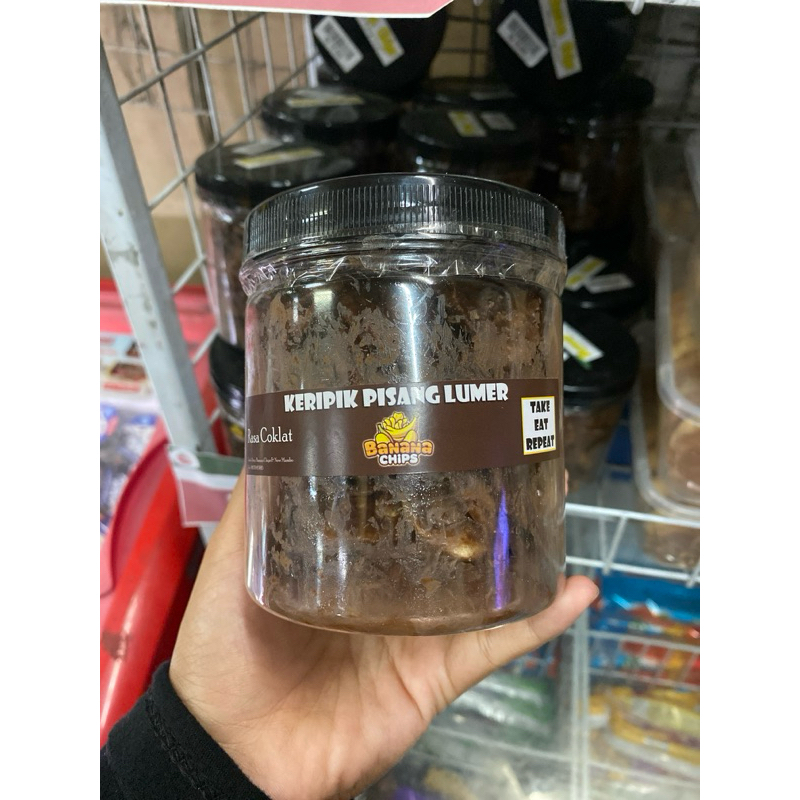 

keripik pisang coklat lumer kemasan 200gr