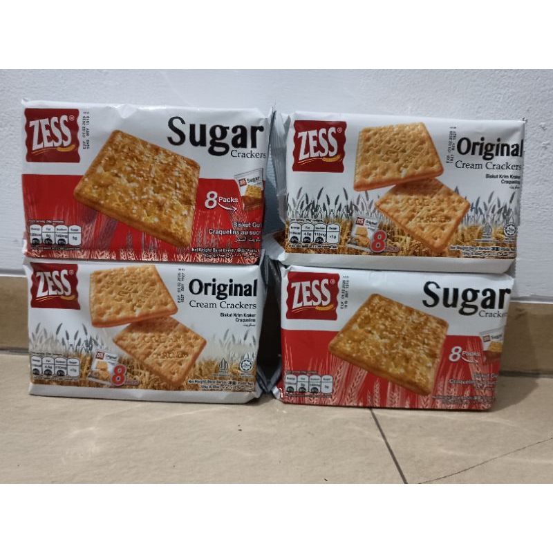 

ZESS Original Cream Crackers | Sugar Crackers 192gr & 184gr