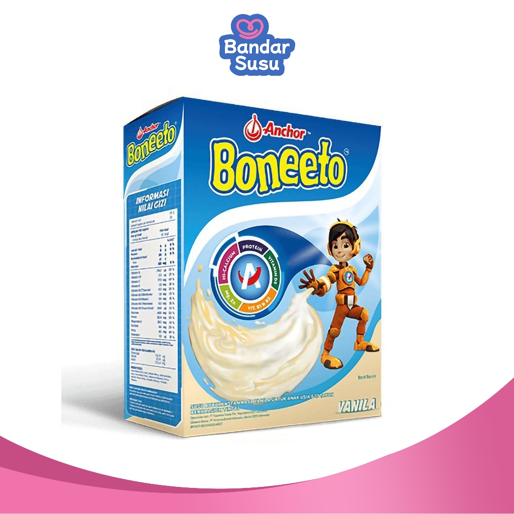 

TERMURAH! BONEETO VANILA DAN COKLAT 685G SUSU ANAK DIATAS 5 TAHUN