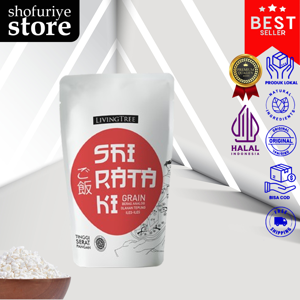 

Beras shirataki 100 gr - Konnyaku rice shirataki rice Original