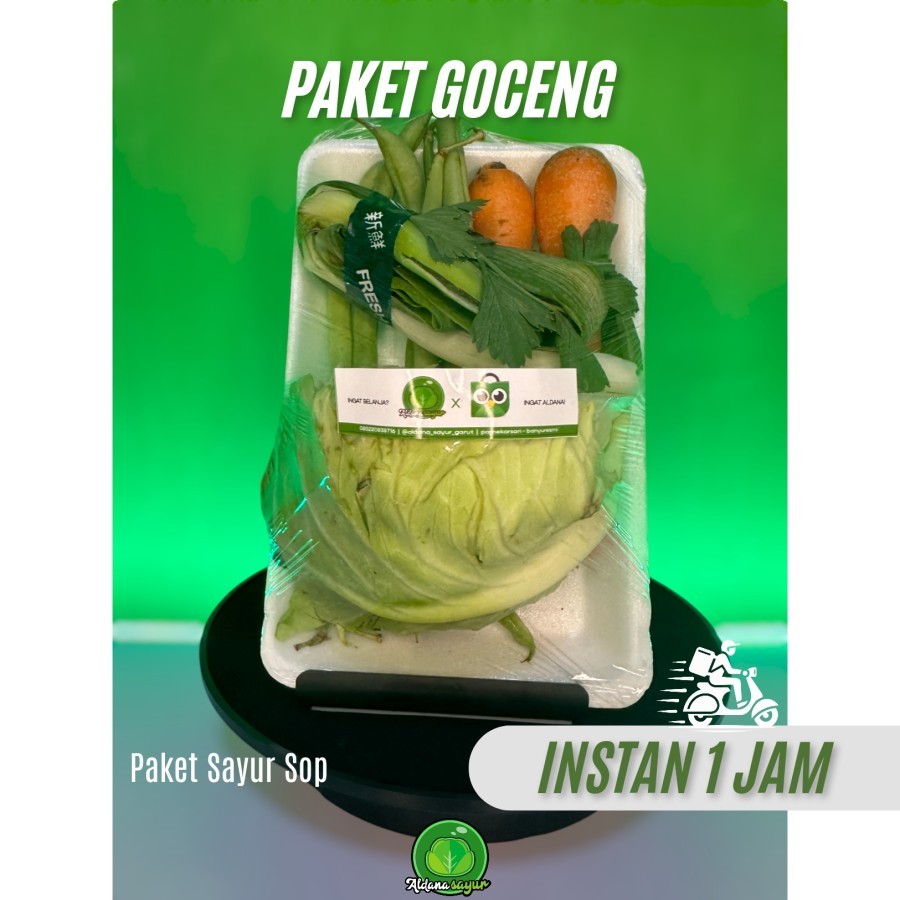 

Paket Goceng Sayur Sop aldana sayur garut 1 paket