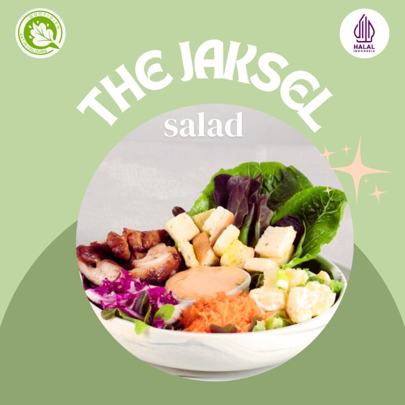 

Salad Sayur | The Jaksel Salad (310 Kcal) | Salad Diet | Salad Siap Saji | Ready To Eat Salad | Diet & Detox | Creamy Dressing