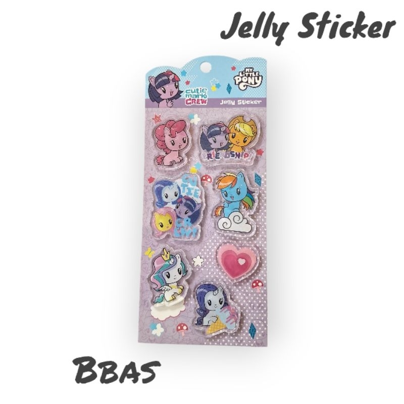 

My Little Pony Jelly Stickers / Adinata / Stiker.