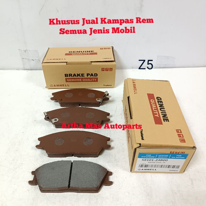 KAMPAS REM DEPAN HYUNDAI ACCENT OLD BRAKE PAD HYUNDAI ACCENT LAMA