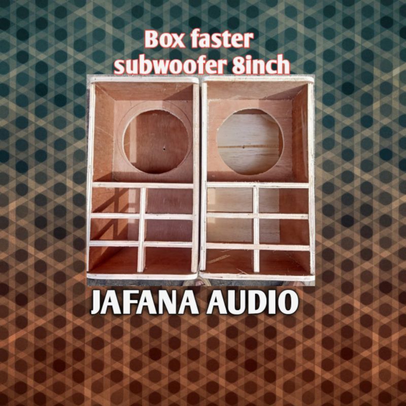 BOX SUBWOOFER 8INCH MODEL BOOSTER SPL AUDIO