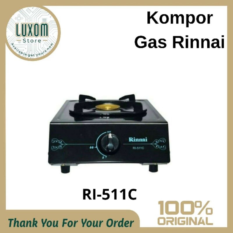 Kompor Gas rinnai RI-511C/kompor gas 1 tungku/kompor/rinnai/1tungku