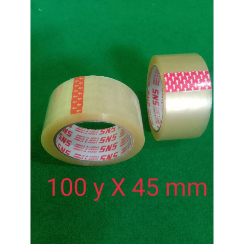 

Lakban bening 100y x 45mm SNS Eco