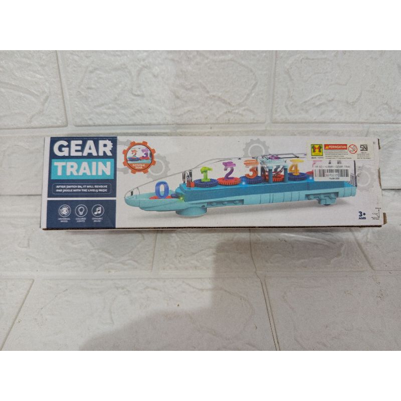 Mainan Gear Train Anak / Mainan Kereta Gear