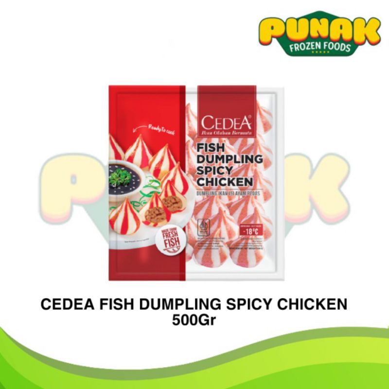 

CEDEA FISH DUMPLING SPICY CHICKEN 500g