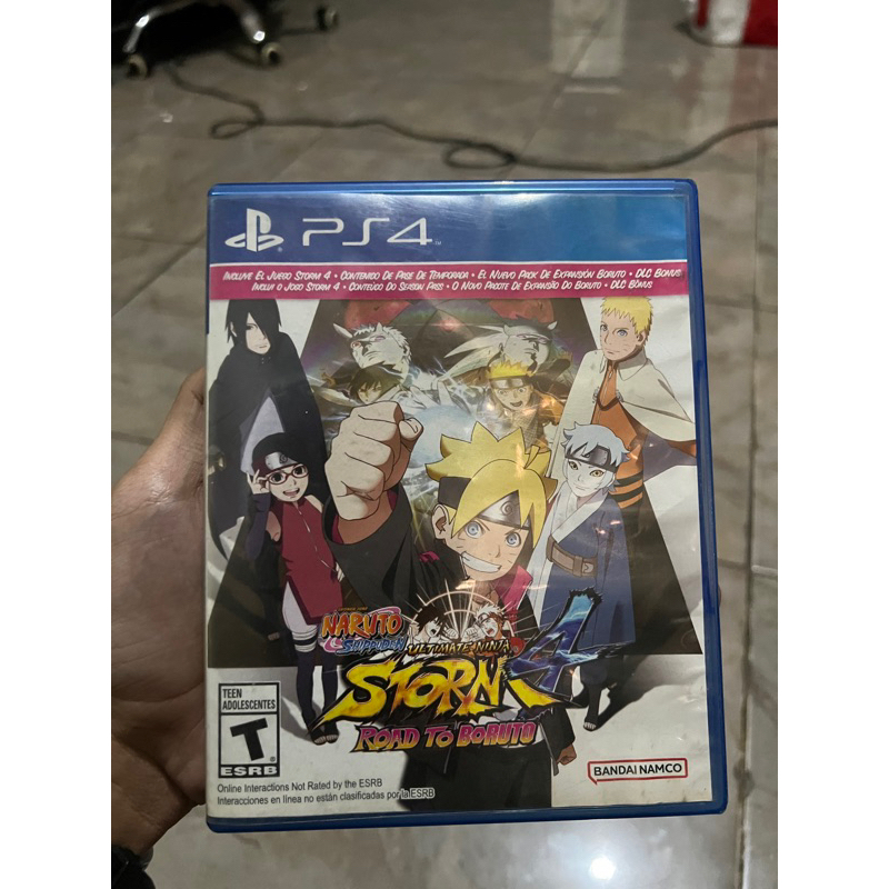 Naruto ultimate storm 4 road to boruto BD / kaset