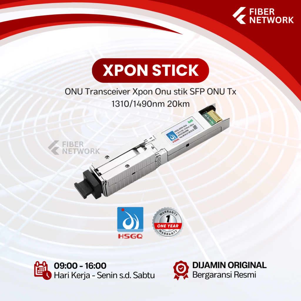 SFP HSGQ-Xpon Stick ONU Transceiver Xpon Onu stik SFP ONU Tx 1310/1490nm 20km