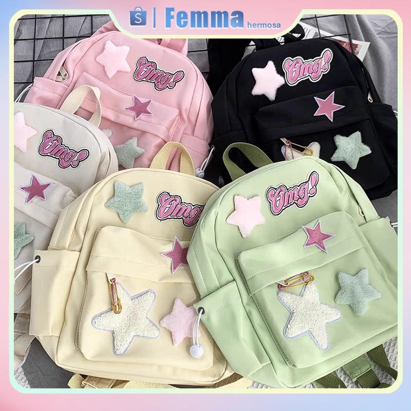 tas bahu tas ransel wanita Import tas sekolah backpack fashion bag Jepang ins lucu perguruan tinggi