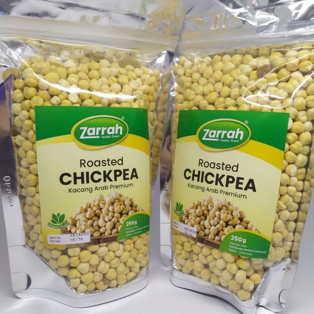 

Kacang Arab Zarrah Gurih Dan Renyah 250GRAM Chikpea