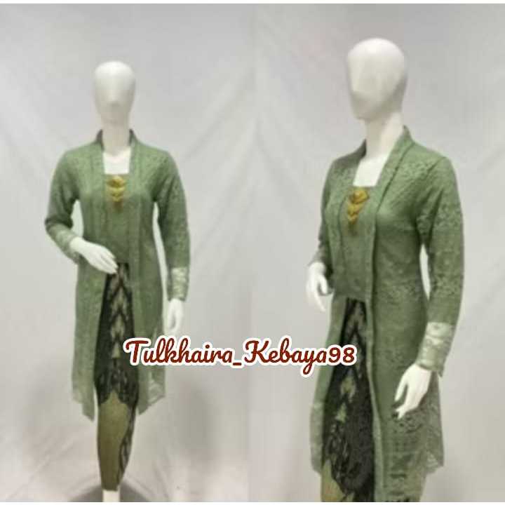 Kebaya Modern Kebaya wisuda model kutu baru tunik bahan brokat