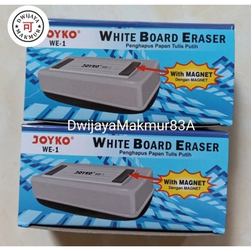 

Penghapus Papan Tulis WhiteBoard / Whiteboard Eraser Joyko 1 Buah Eceran /Satuan
