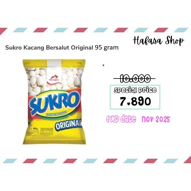 

Kacang Sukro Dua Kelinci 120 / 110 / 95 gram