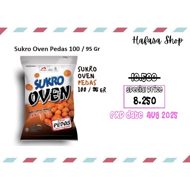 

Sukro Oven Pedas 100 / 95 gram