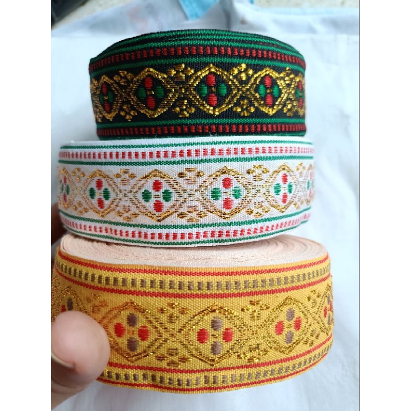 Pita Tepi Lebar 4 Cm