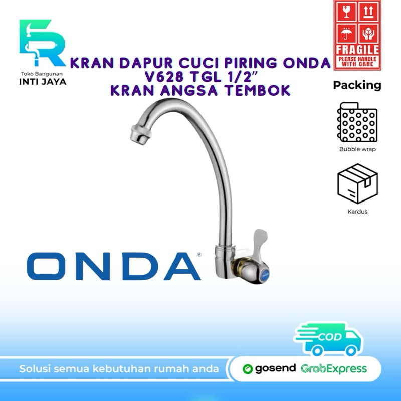 Onda Kran Dapur V 628 TLG Tembok / Kran Dapur Onda / Kran Air Onda