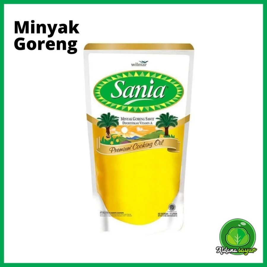 

Sania Minyak Goreng Pouch 1L