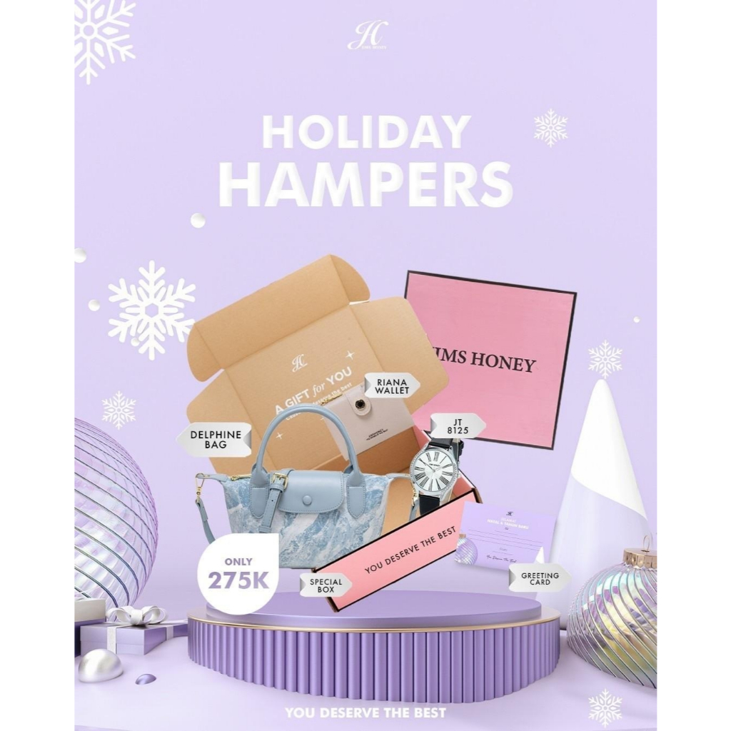 JIMS HONEY HAMPERS NATAL TAHUN BARU FREE BOX