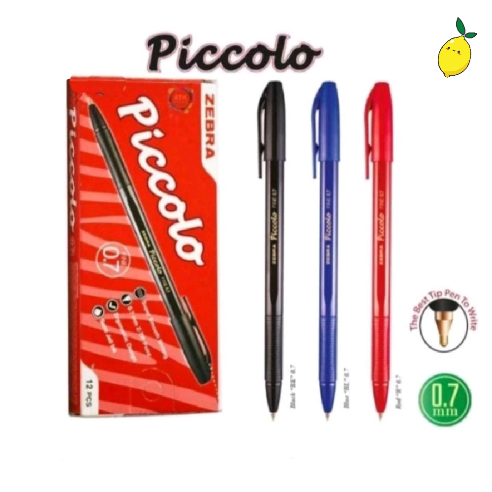 

Zebra Piccolo Ballpoint Pen 0.7mm