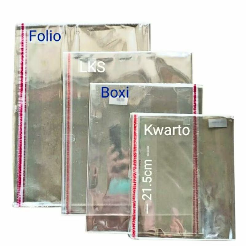 

Sampul Plastik Folio, LKS, Boxy, Kwarto isi 10 Lembar