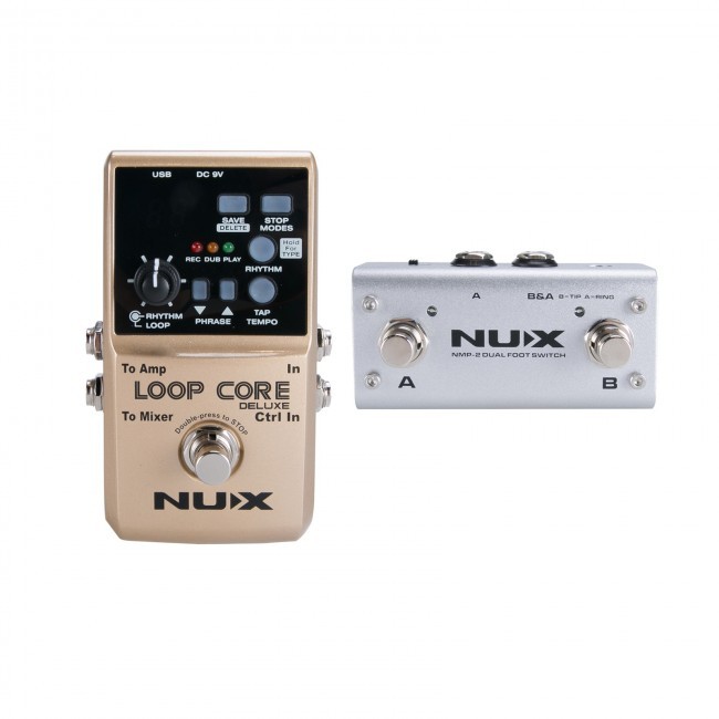Pedal Efek Gitar NUX LOOP CORE DELUXE BUNDLE