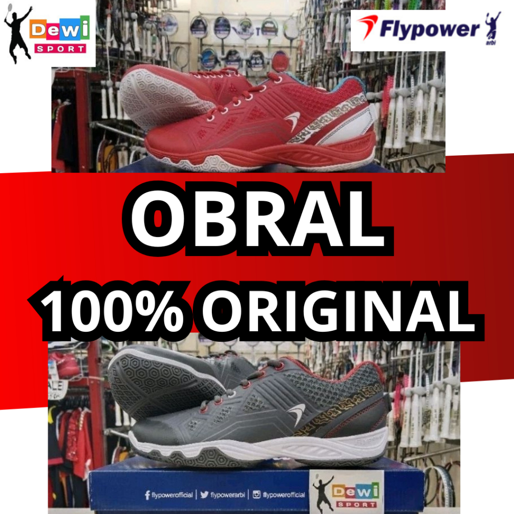 Sepatu Olahraga Badminton Flypower LOSARI 06 / LOSARI 04