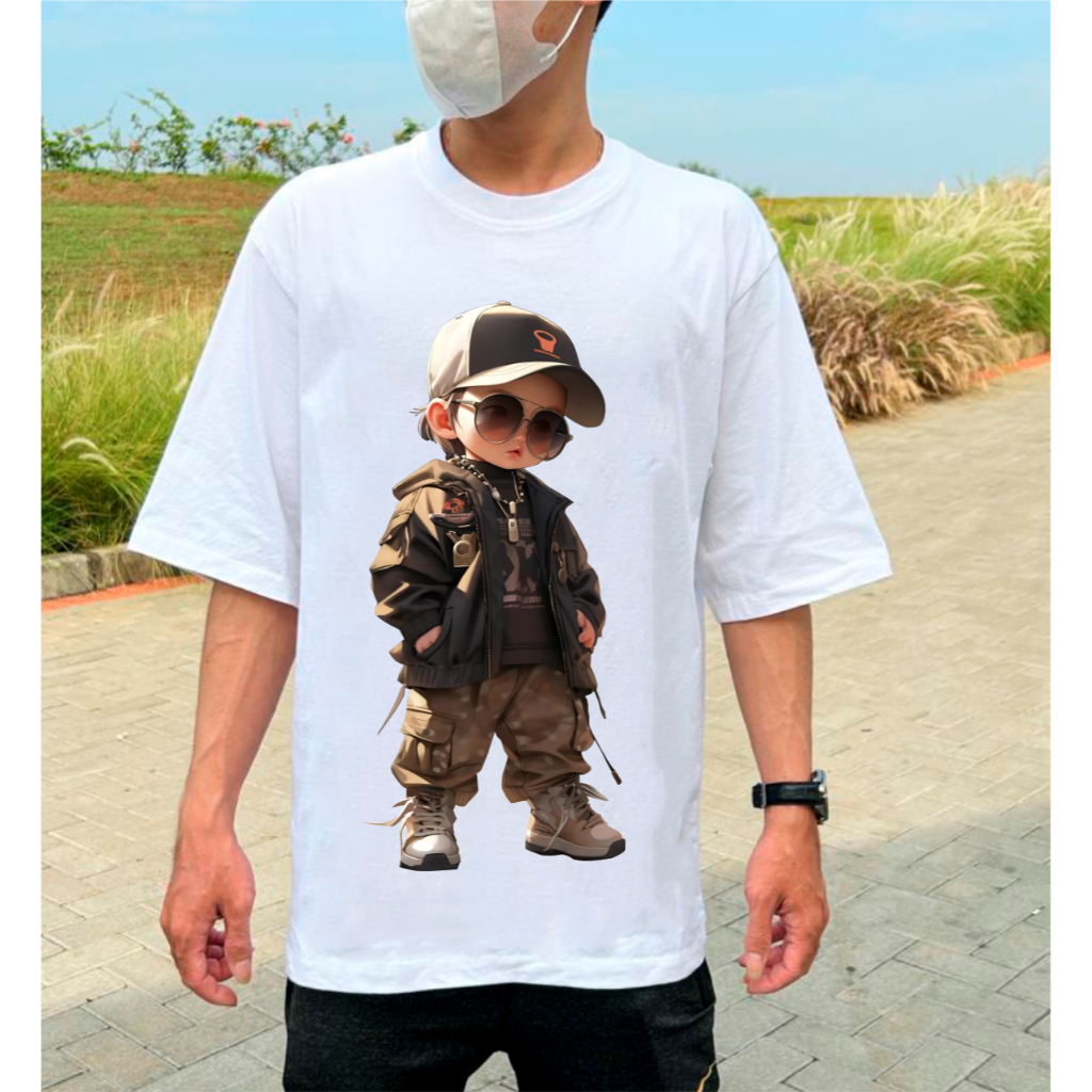 KAOS OVERSIZE UNISEX BAD BOY