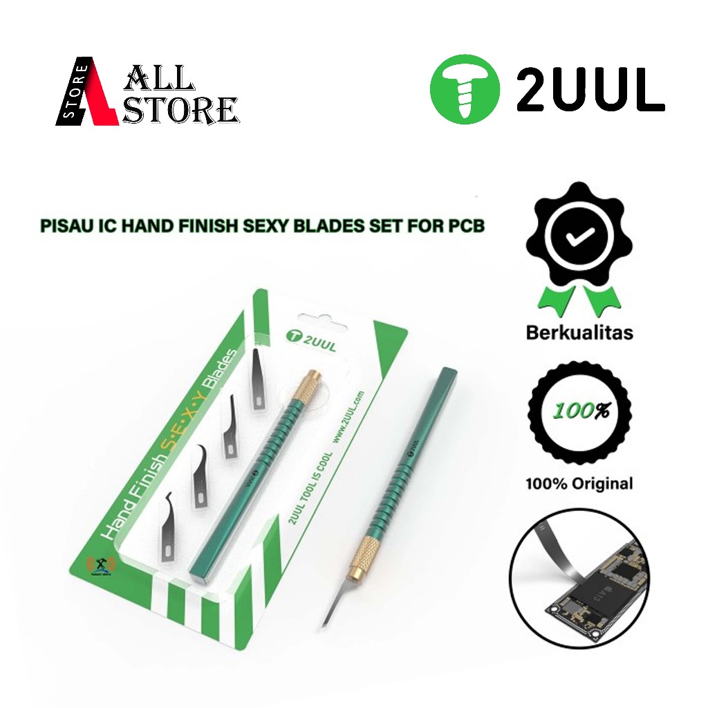 2UUL DA11 PISAU Congkel IC Emmc CPU Hand Finish Blades Original
