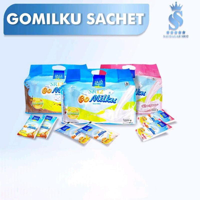 

GO MILKU SACHET ORIGINAL100% 100g (40 SACHET @25g)