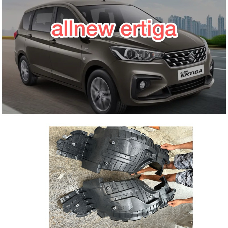 Liner fender depan Suzuki All New Ertiga original